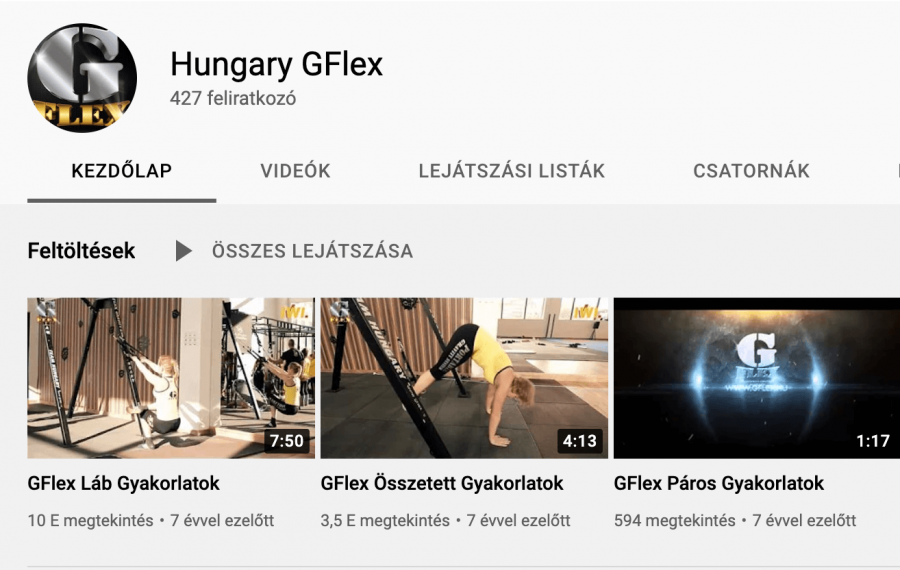 Gflex youtube